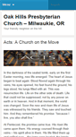 Mobile Screenshot of oakhillspres.org